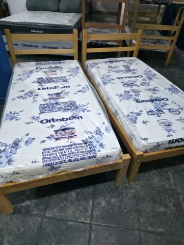 Cama Solteiro Madeira R$ 459,00