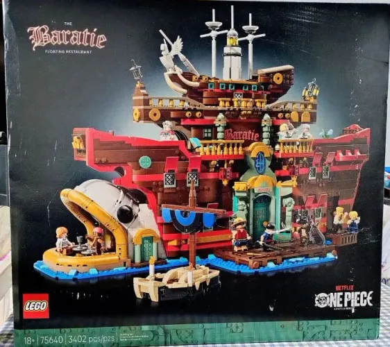 LEGO One Piece Restaurante Barco Merry Warlong Tenda Buggy Shanks Luffy LACRADOS