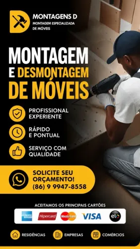 Montador de móveis Teresina e regiões