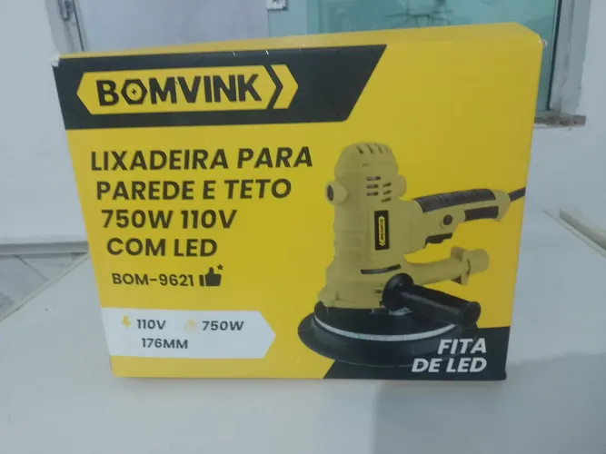 Lixadeira para parede