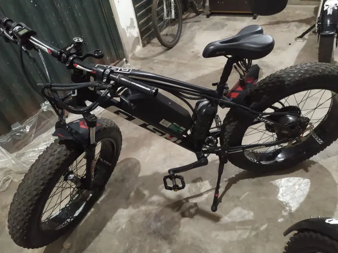 Bicicleta elétrica GTS M1/500 wathz, excelente estado de conservação e bem potente...