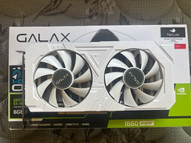 Placa de vídeo Nvidea gtx 1660 super 6gb