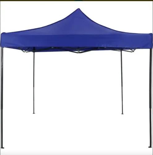 Tenda e barra de acampamento