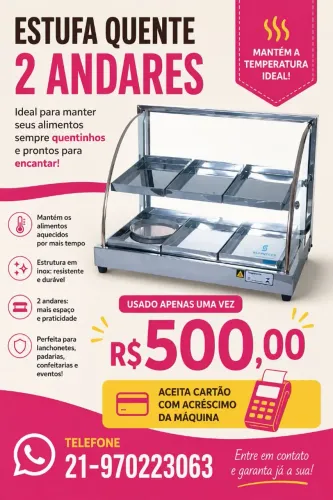 Estufa quente