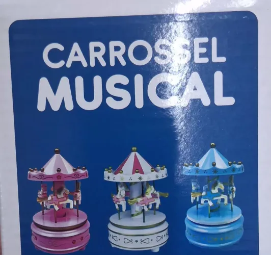 Caixinha de música Carrossel