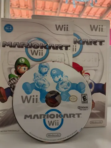 Mario Kart Wii Original Completo - Excelente Estado