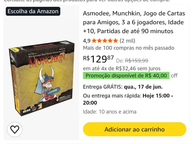 Jogo lacrado