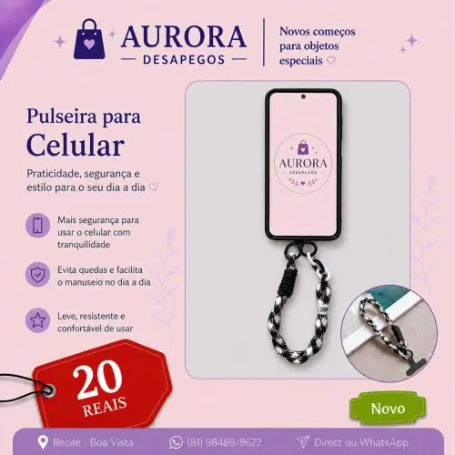 Pulseira para Celular