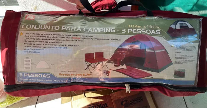 Barraca ozark trail 3 pessoas 
