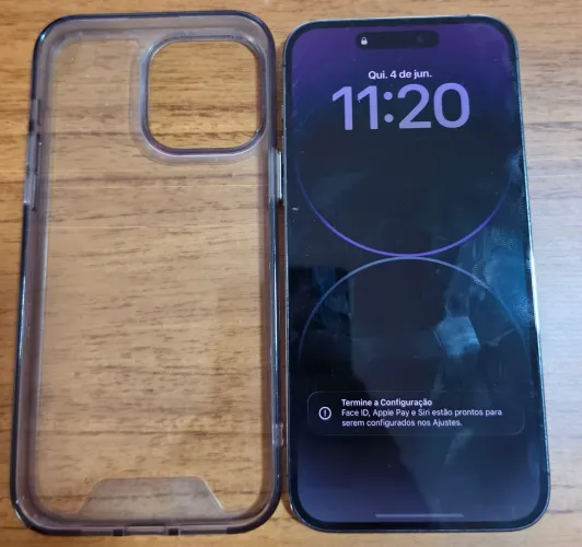 iPhone 14 Pro Max Roxo 128 gb - DUAL eSIM (Ler Descrição)