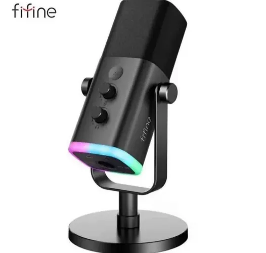 Microfone Gamer Fifine AM8 NOVO