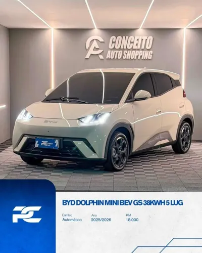 BYD Dolphin Mini (Elétrico) 2026
