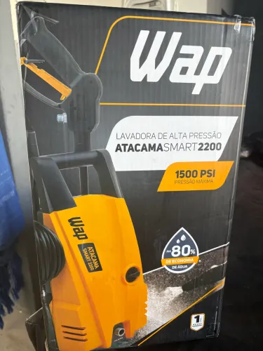 Lavadora de Alta Pressão WAP ATACAMA SMART 2200, ,127V, 1400W - nova na caixa