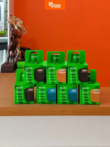 Fita Kinésio Muscle Fix Rolo 5CMx5M - Multi Saúde