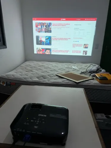 Projetor Epson PowerLite S12+ ? IMAGEM EXCELENTE + HDMI