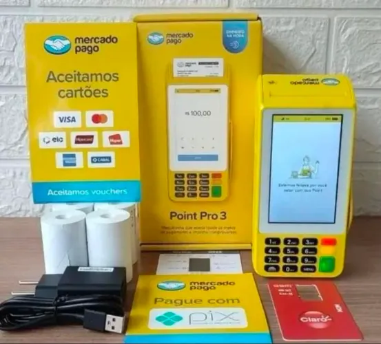 Maquina de cartao mercado pago point pro3