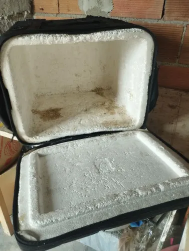 Vendo bag de moto boy usada em bom estado, interssados zap *