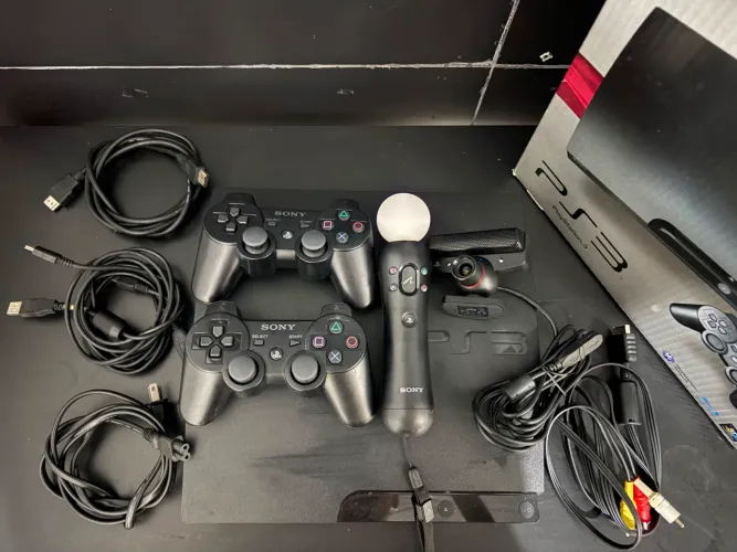 PS3 SLIM EM ÓTIMO ESTADO