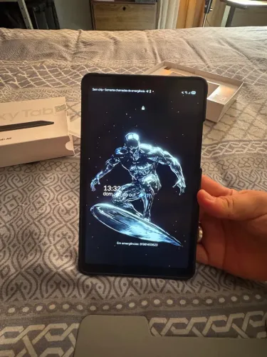 Samsung Galaxy Tab A9 4G + Película Fosca, Skin e Capa