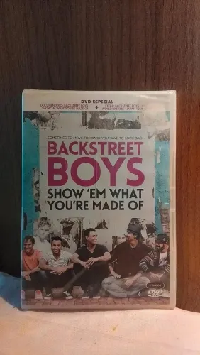 DVD Duplo Backstreet Boys Show Em What You're Made Of