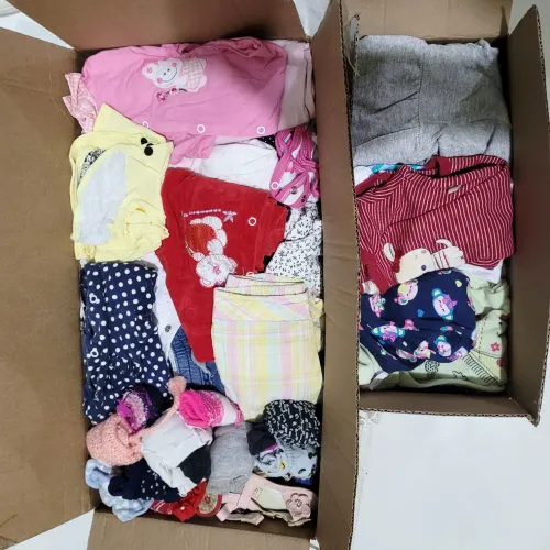 Lote Roupas 120 peças FRETE GRÁTIS Recém Nacidos 0 a 2 Anos 120 peças infantil Menina