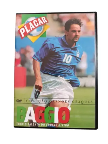 DVD Roberto Baggio - Grandes Craques Placar - Colecionador