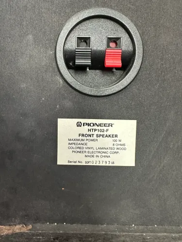 Caixa de som Pioneer (passiva)