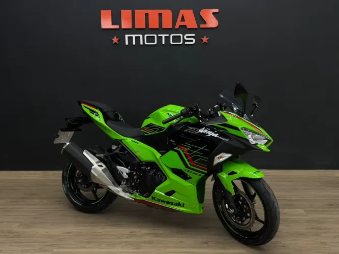 Ninja 400 Verde 2024 ABS - Apenas 9.000 KM.