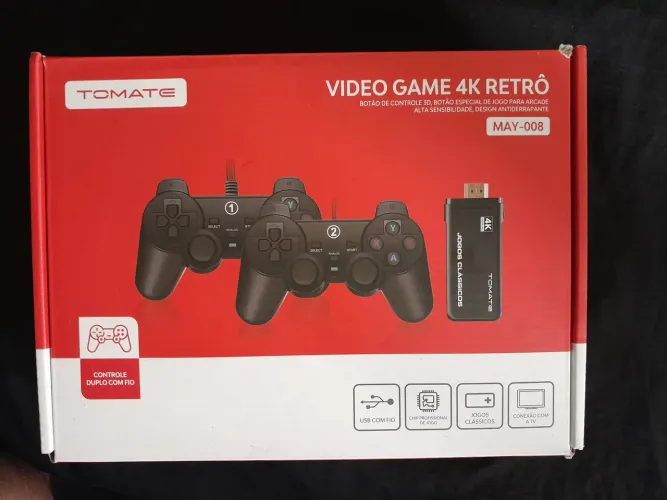 Videogame 4K retrô Tomate