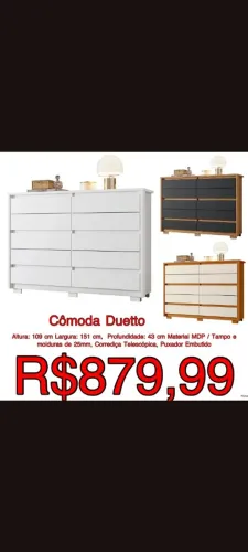 Cômoda Duetto