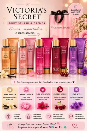 Victorias Secrets Body Splash & Creme 