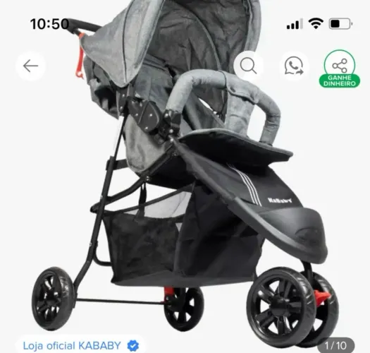 carinho de bebê novo