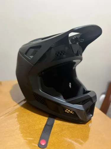 Capacete downhill fox rampage carbono