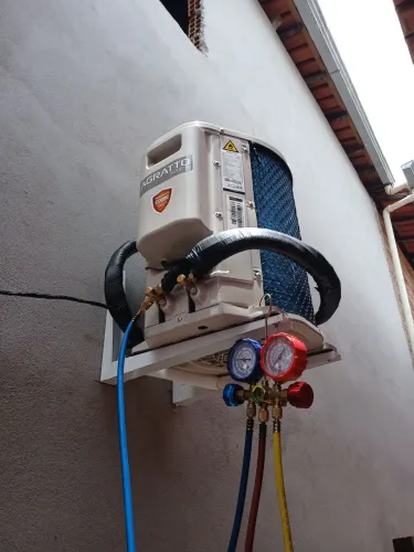 Instalação de ar-condicionado e manutenção preventiva