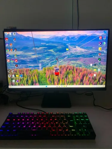 Monitor LG 27" IPS Full HD 75Hz (Modelo 27MP400-B) - Impecável!