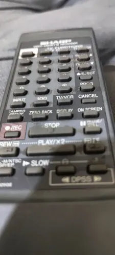 Controle Remoto Sharp Vídeo Cassete G1025GE