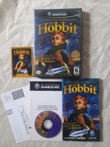 Nintendo, GameCube, jogo -The Hobbit - the prelude to the lord of the rings