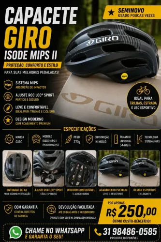 Capacete Giro Isode Mips II