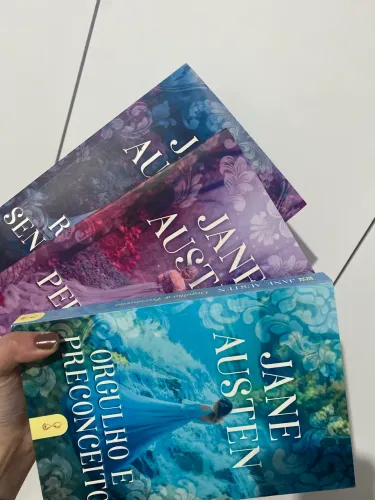 Livros jane austen|box com : orgulho & preconceito|razão & sensibilidade | persuasão