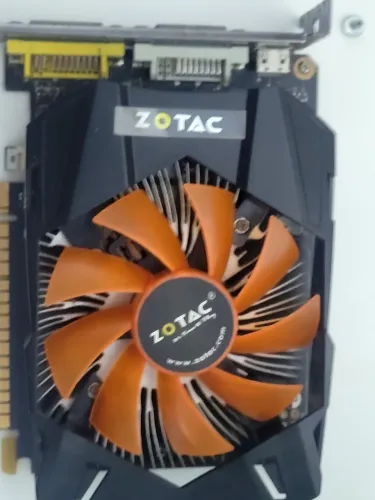 Placa de Vídeo GTX 750TI 1GB ZOTAC (LEIA A DESCRIÇÃO)