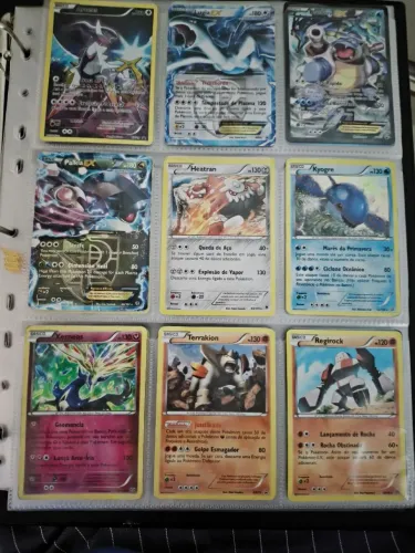 Coleção de cartas pokémon - Brilhantes, lendárias e Full ART