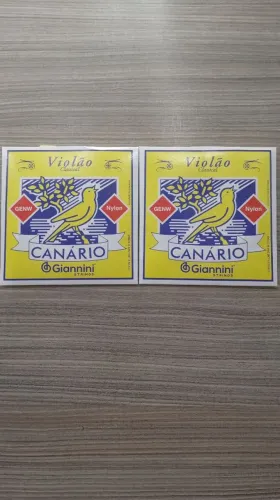 Cordas de violão nylon novo