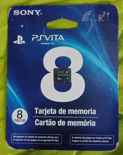 Cartão de memória 8GB para PSVITA