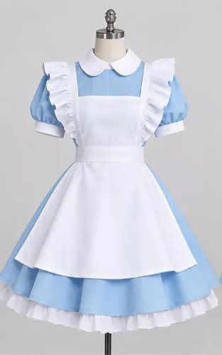 Vestido/Fantasia de Halloween Alice no País das Maravilhas tamanho P