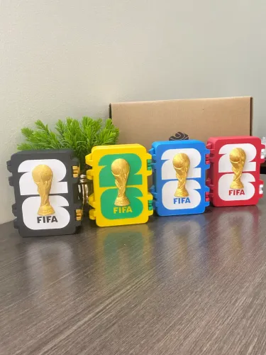 Porta figurinha copa do mundo 2026