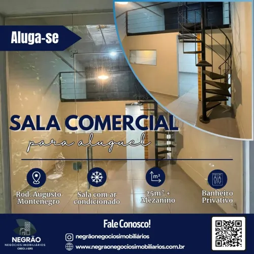 Aluguel de sala/ponto comercial na Augusto Montenegro