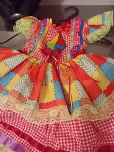 Vestido quadrilha