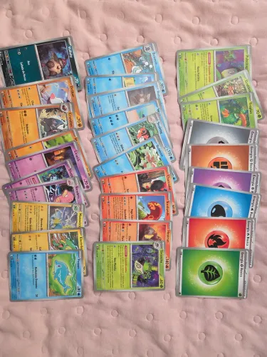 Lote 46 Cartas Pokémon - Coleção Escuridão Absoluta Todas Distintas