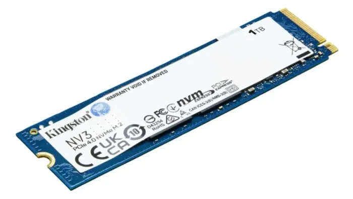 SSD Kingston NV3 1TB M.2 NVMe (95% Saúde) - Oportunidade!