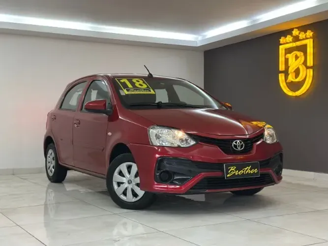 Toyota Etios X 1.3 Flex 16V 5P Mec. 2018